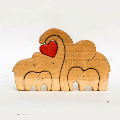 Lot 2 puzzle bois animaux de compagnie - Les Petits Genies | Beebs